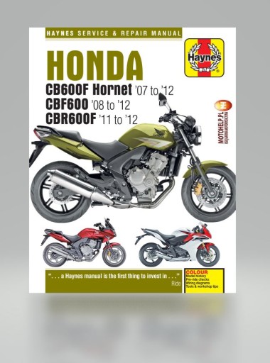 СКІЛЬКИ? ДЕ? ЩО ПРО МОТОЦИКЛ HONDA CBF600 (08 - 12)? HAYNES РЕМОНТ ТА БУДІВНИЦТВО