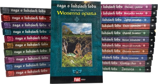 Zdjęcie egzemplarza: Saga o Ludziach Lodu Tomy 1-23 bez tomu 21 / Margit Sandemo