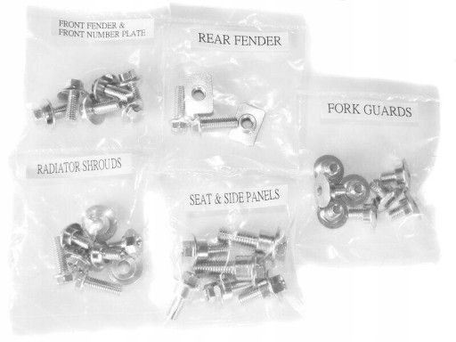 SR-092 - БОЛТЫ БОЛТЫ ОБТЕКАТЕЛЯ ПЛАСТИКА HONDA CRF 250 450 R