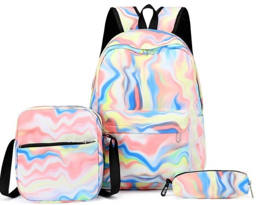 Багатокамерний шкільний рюкзак MPMAX Multicolour