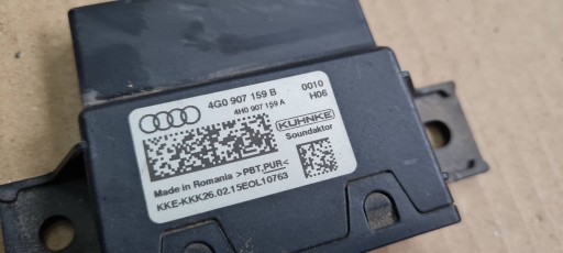 S6 C7 4G A6 module control unit DZWIEKU 4.0 TFSI 4G0907159B A7 4G