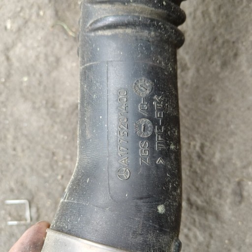 schlauch rohr ladeluftkühler links MERCEDES W177 W247 CLA GLA A1775201400 original