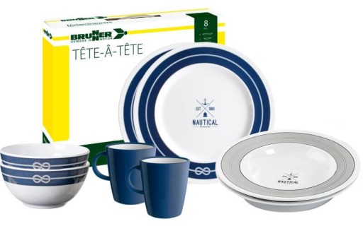 BU0830143N.C8S - Меламиновый набор посуды Brunner