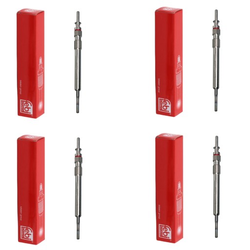 100649 - Свечи накаливания febi bmw e90 e91 f30 f32 f33 f07 f13 f01 e84 f25 e70 f15 f16