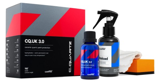 Набір покриттів CarPro CQuartz UK Edition 3.0 30 мл + Reload 100 мл
