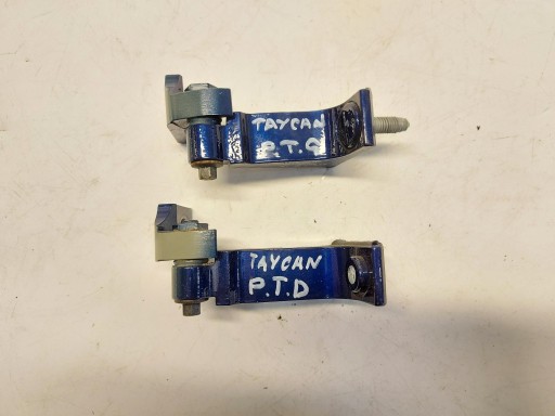 Porsche Taycan GTS 9J1 2023r hinge door rear part right gora dol komplet