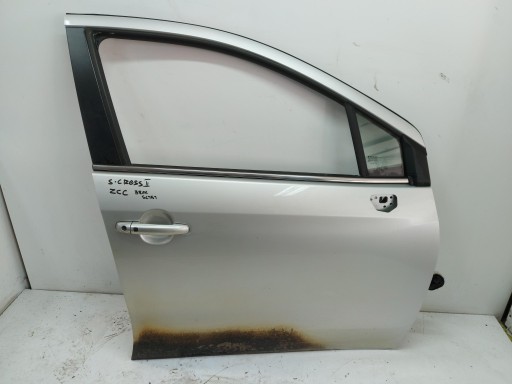 Suzuki SX4 S-cross II, 2023r door right front front silver zcc oryg