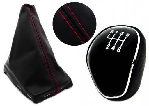 Ручка сильфона Ford C-Max Kuga 1 мк1черный хром R6