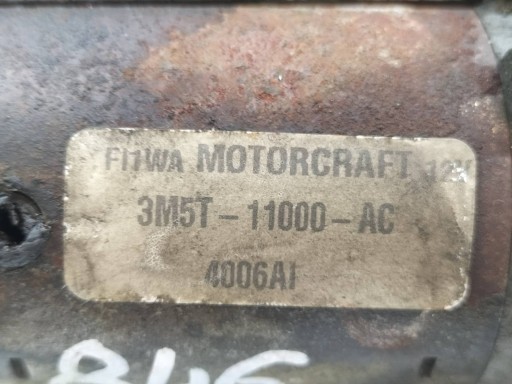 startér 3M5T-11000-AC 1.8 16V Ford Focus C-Max a (2003-2010)