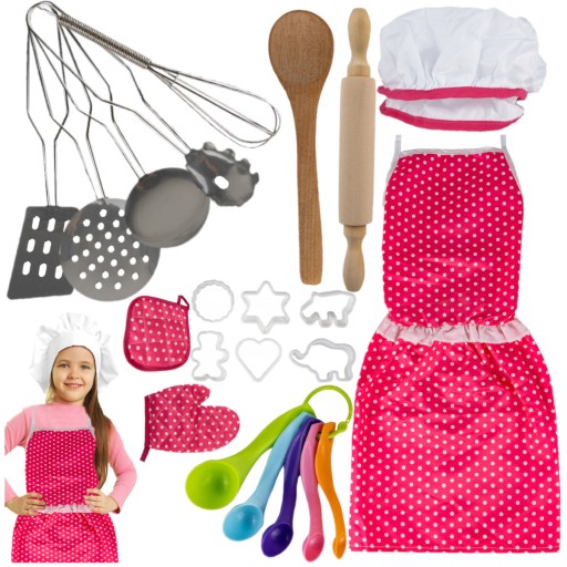 Дитячий Фартух Шеф Набір Аксесуари x22