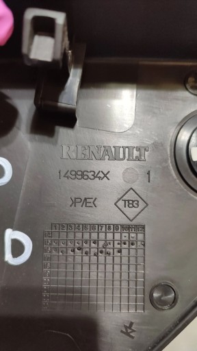 Renault Kadjar 17r 1.5dci front side right cover seat