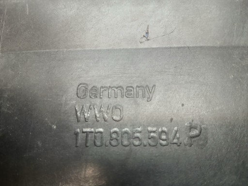 support panel for radiators VW TOURAN 1T 10-15 1T0805594P