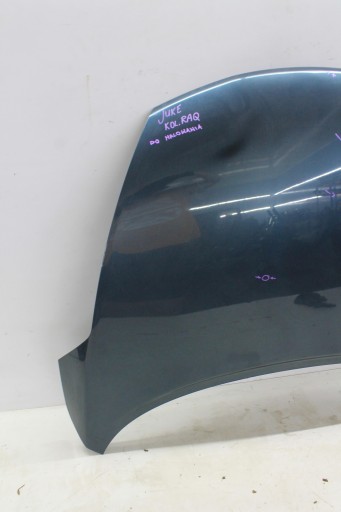 Capot NISSAN JUKE F15 des roues. RAQ 10-14