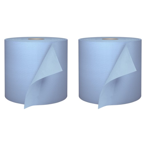 БУМАЖНОЕ ПОЛОТЕНЦЕ ПРОМЫШЛЕННЫЙ ОЧИСТИТЕЛЬ 2 РУЛОНА