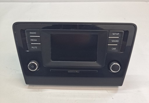 РАДИО ГОЛОВНОЕ УСТРОЙСТВО 5JA035867A SKODA RAPID