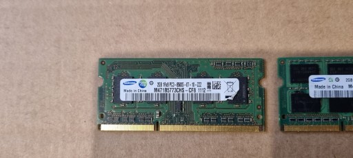 pamięć RAM DDR3 Samsung 2GB 1333mhz CL9