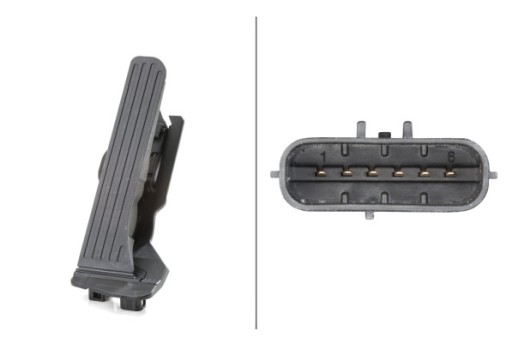 6PV 011 - Педаль газу (з електронним модулем) підходить: audi a3, tt