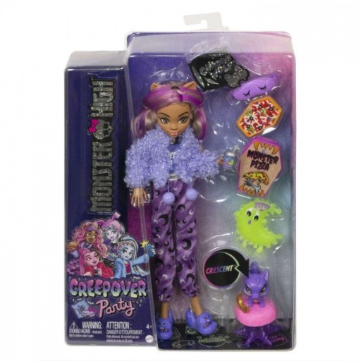 Lalka Monster High Pidżama Party Clawdeen Wolf