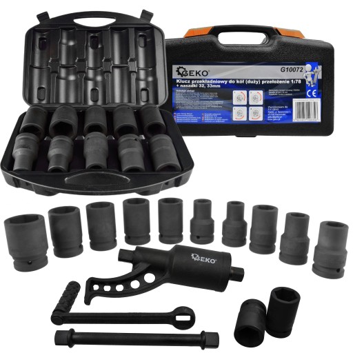 7000nm колісний гайковий ключ 1: 78 Підсилювач + 1 