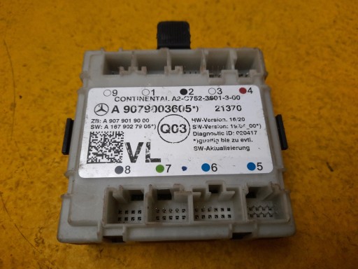 MERCEDES SPRINTER 907 модуль двери A9079003605