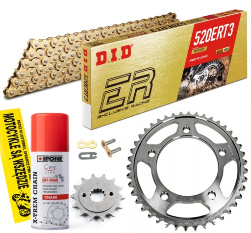 DID520ERT3G&G-114 JTF1323.13 - КОМПЛЕКТ ПРИВОДУ DID JT HONDA CRF 250 R 2004-2010