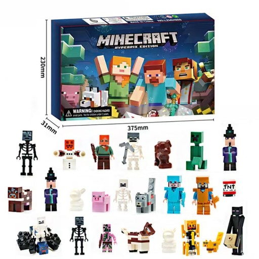 Minecraft Mini Figures 2025 Advent Calendar 
