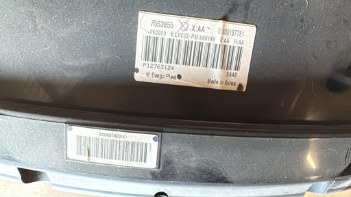 dials dials 12763124 SAAB 93 1.8t 2.0t predkosciomierz petrol