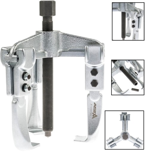 Винтовой съемник для подшипников с тремя спицами 90 мм ASTA
