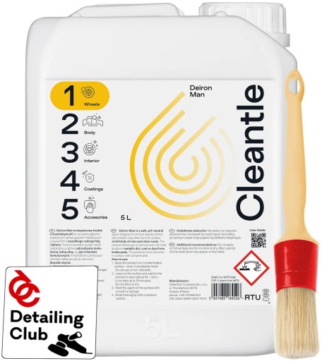 Cleantle Deiron Man Deironizer диски лак 5000 мл