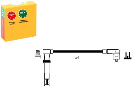 Кабели зажигания ngk rc-ad201 audi a3 1.8 96- 1.8 quattro 98- skoda