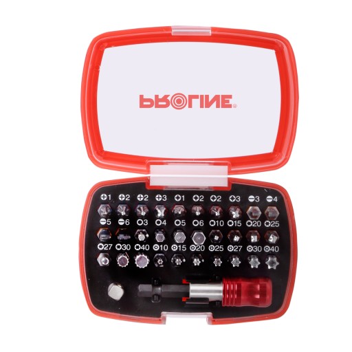 НАБІР НАКОНЕЧНИКІВ З РУЧКОЮ, 32 ШТ. PROLINE