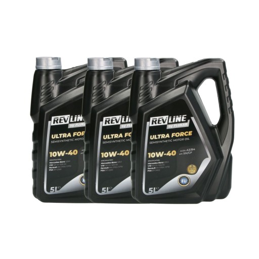 Моторна олива REVLINE ULTRA F. 10W40 5L SET