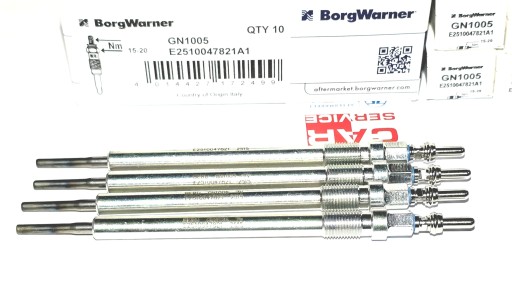 4x свічка розжарювання beru gn1005 mercedes-benz a0011598001