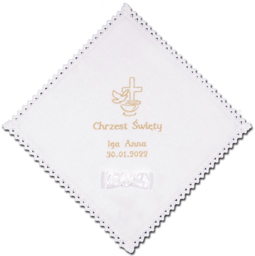 РІЗДВЯНИЙ ОДЯГ, ВИШИВКА ІМ'Я ДАТА ХРЕЩЕННЯ канва к