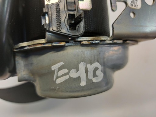 Mercedes EQB 250+ X243, w247 2025r Gurten Sicherheits rechts heck A2478600101