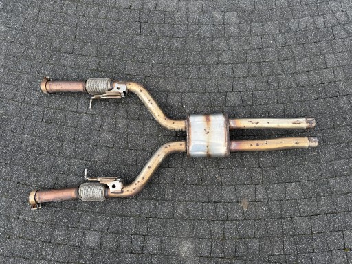 Центральный глушитель alfa romeo giulia 2.9 quadrifoglio 50552980