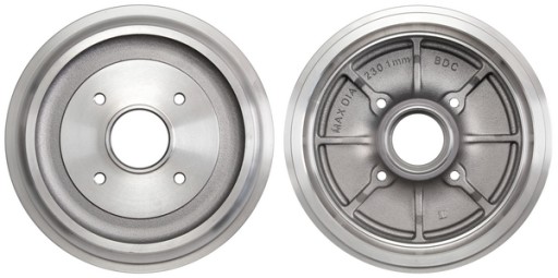 3439-S - БАРАБАННЕ ГАЛЬМО. PEUGEOT 207 06-