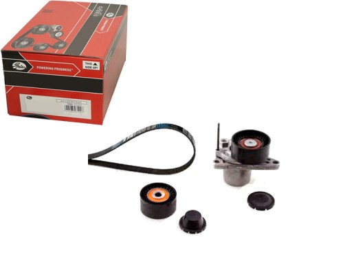 K037PK1685XS - КОМПЛЕКТ ПОЛІКЛИНОВИХ РЕМЕНІВ (З РОЛИКАМИ) MERCEDES