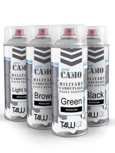 T4W PRO CAMO лак US WOODLAND MAT / 1.6 L