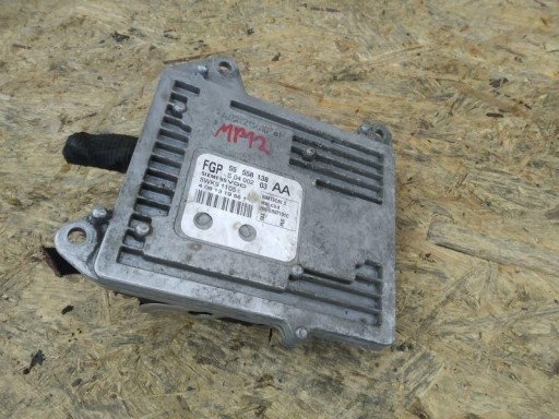 1 - Контролер двигуна комп opel vectra c 2.2 55558138aa