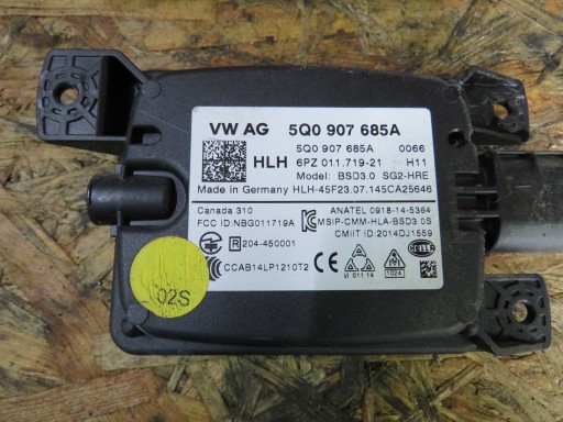 МОДУЛЬ ДАТЧИКА РАДАРА 5Q0907685A