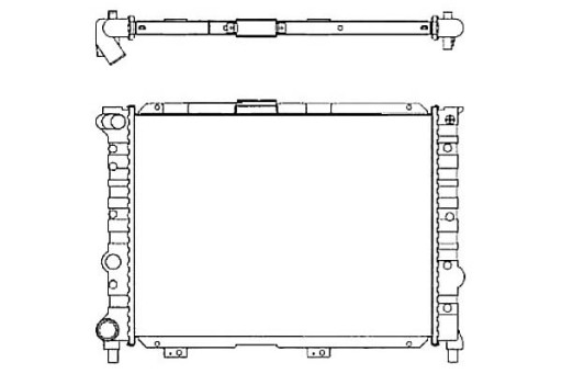 58114/NRF - Радіатор nrf alfa 156 1.6-2.0 97-