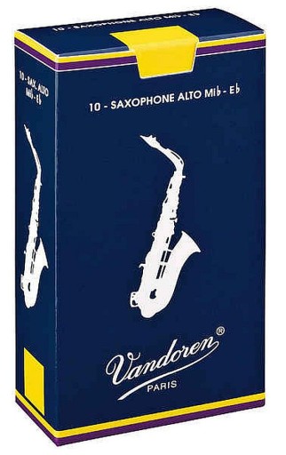 Vandoren plátok na alt saxofón 2,5 Tradičný