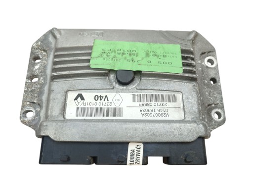 computer control unit of the engine MEGANE III FLUENCE 1.6 16V 237100131R 237100858R