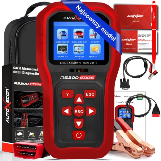 Тестер АКУМУАЛТОР 6В/12В + диагностика ОБДИИ 2ИН1