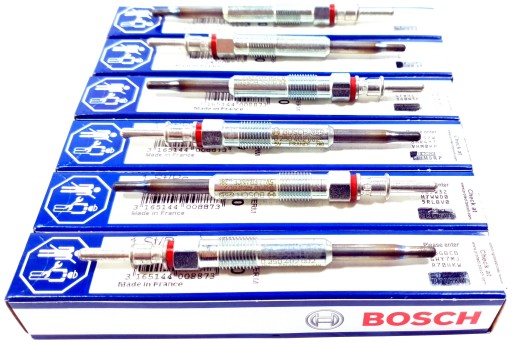 0 250 - 6 свічок розжарювання bosch bmw e46 e60 e63 e65 e70 e90 2.5 3.0 d 25d 30d 35d