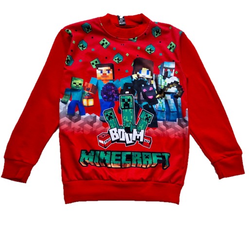 Дитячий світшот МТ розмір 140 довгий рукав червоний