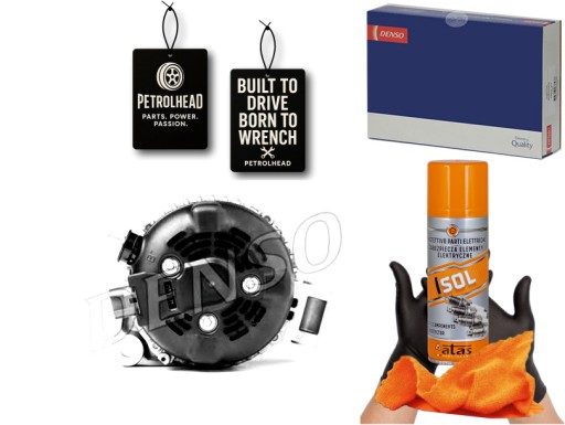 DENDAN988#ECS-PCP+K - Генератор (14v 150a) land rover range rover sport #petrolhead pro+ kit4