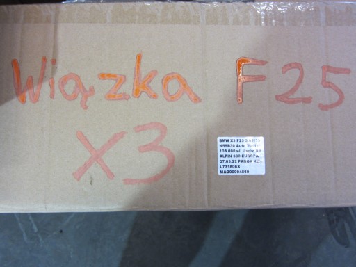 BMW X3 F25 Câblage Câblage Interne Cabine N55