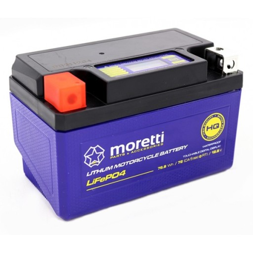 Акумулятор Moretti MFPX7A / YTX7A 76.8 WH LIFEPO4
